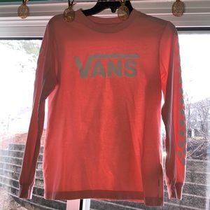Vans long sleeve checkered shirt